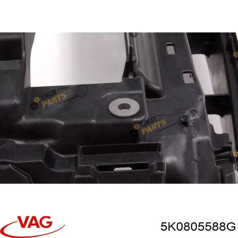 5K0805588G VAG супорт радіатора в зборі/монтажна панель кріплення фар