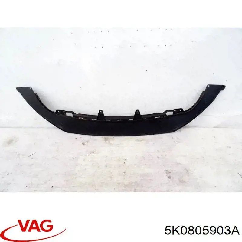 Захисна губа бампера переднього VAG 5K0805903A