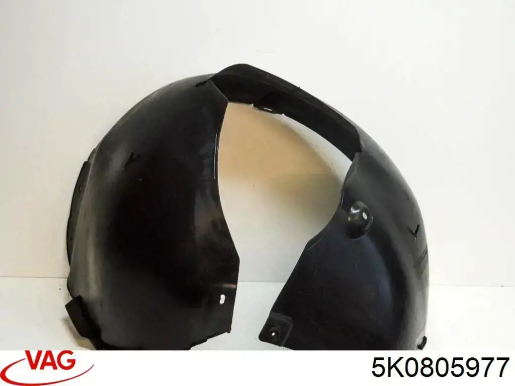 Підкрилок переднього крила, лівий задній Diamond/DPA 5K0805977 ціна, від 19.22 USD