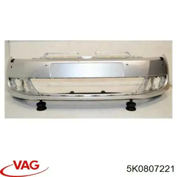 5K0807221 VAG Бампер передній в зборі