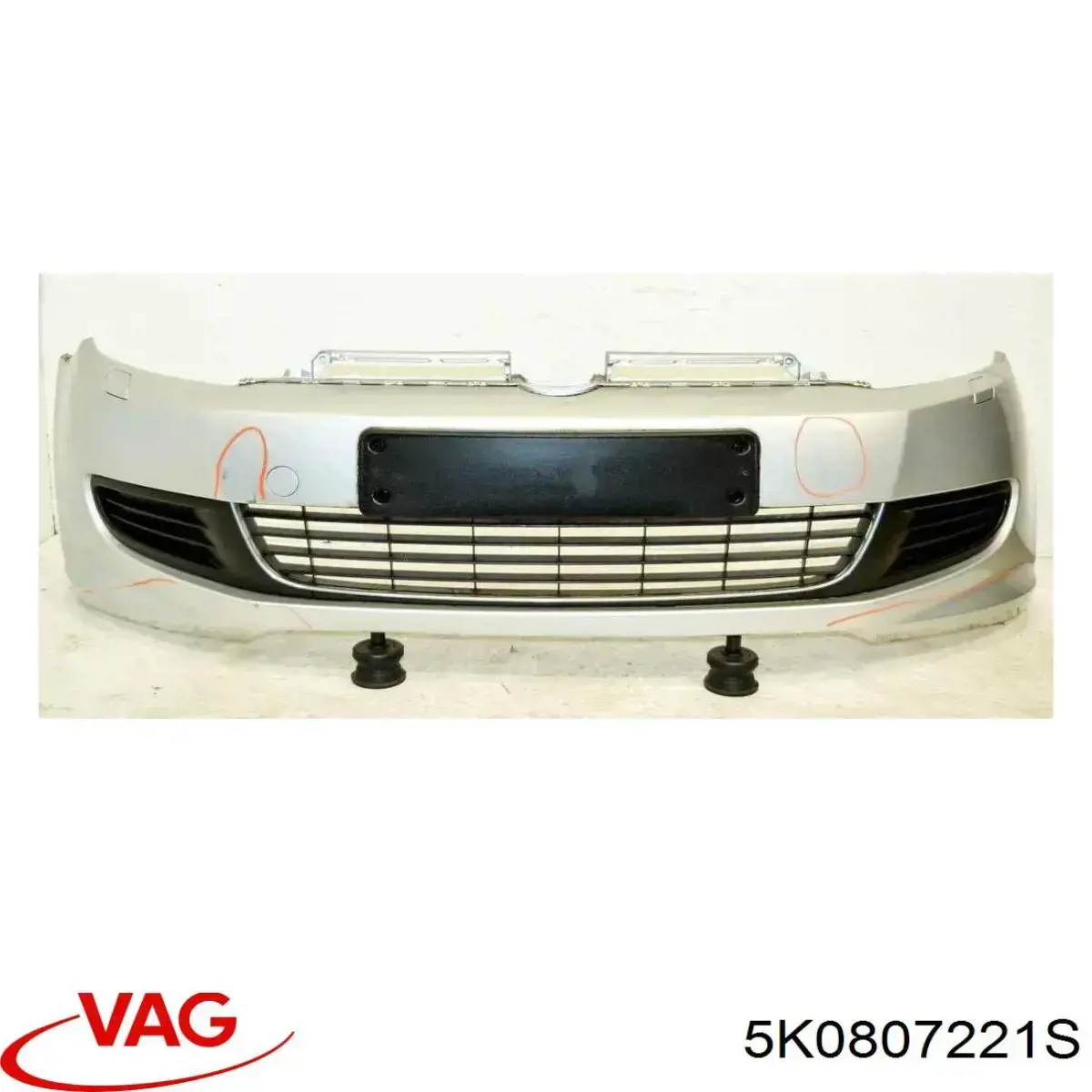 Бампер на авто VAG 5K0807221S ціна, від 129.50 USD