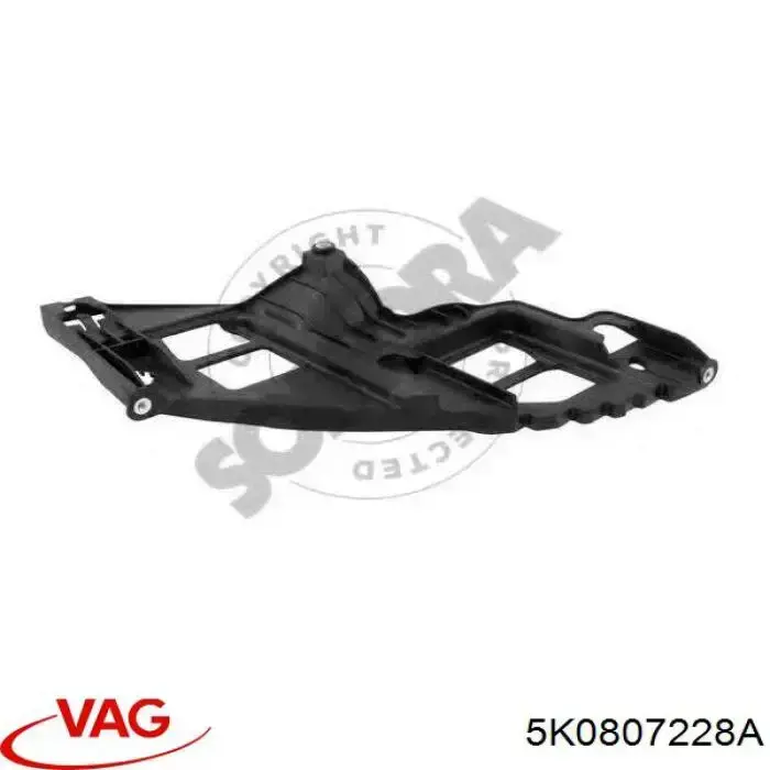 Направляюча переднього бампера, права Diamond/DPA 5K0807228A ціна, від 9.33 USD