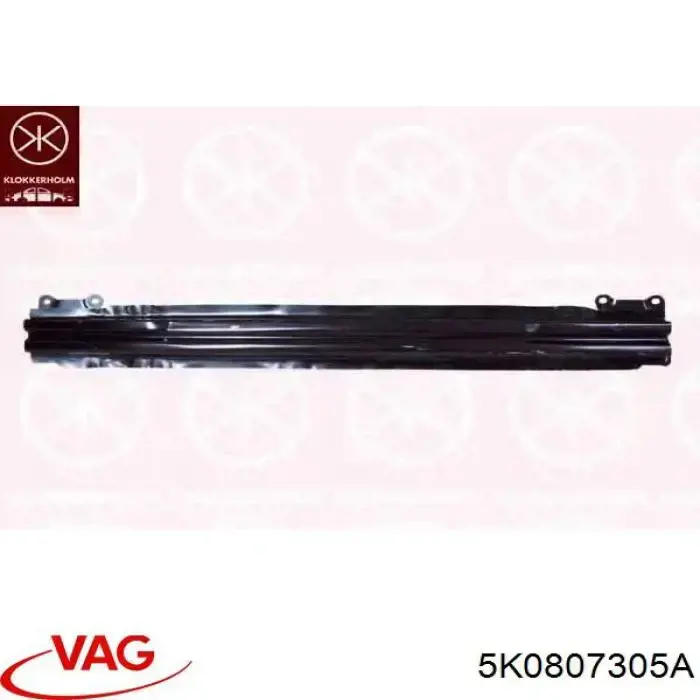 Підсилювач бампера заднього Volkswagen Golf VI