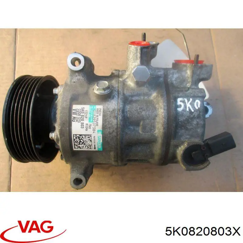 5K0820803X VAG Компресор холодоагенту