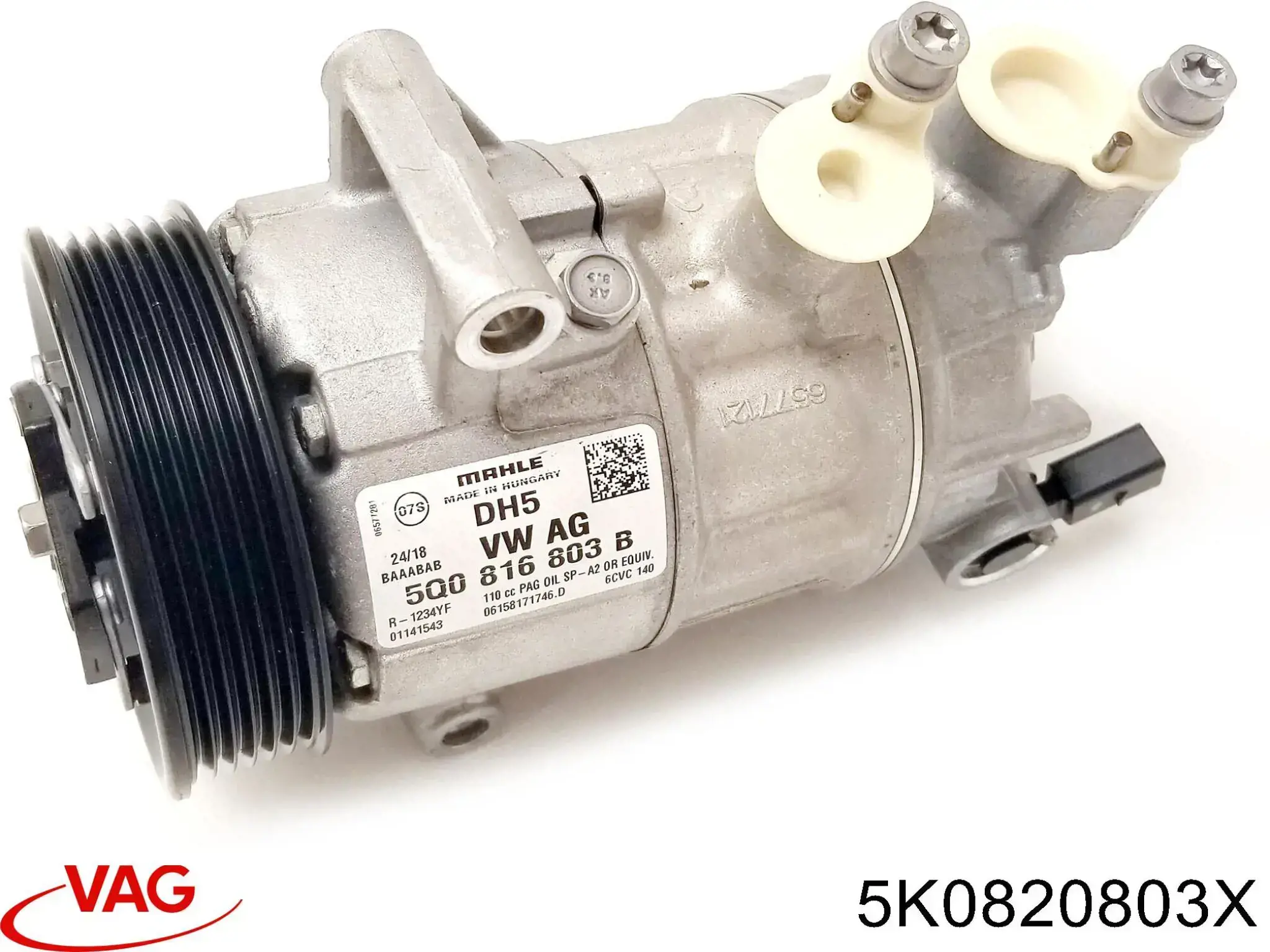 Компресор системи кондиціювання VAG 5K0820803X ціна, від 126.69 USD