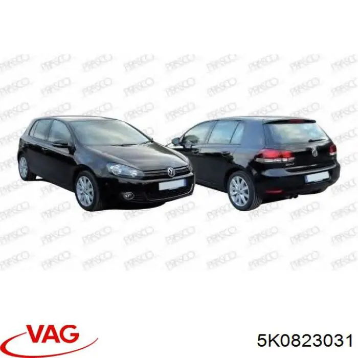 Капот 5K0823031 VAG