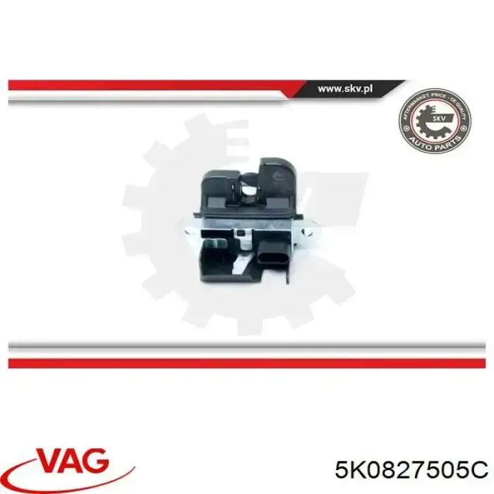 Замок багажника 5K0827505C VAG