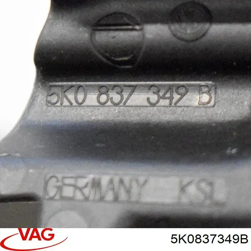 Купити 5K0837349B VAG Кришка ручки зовнішніх дверей задніх лівих