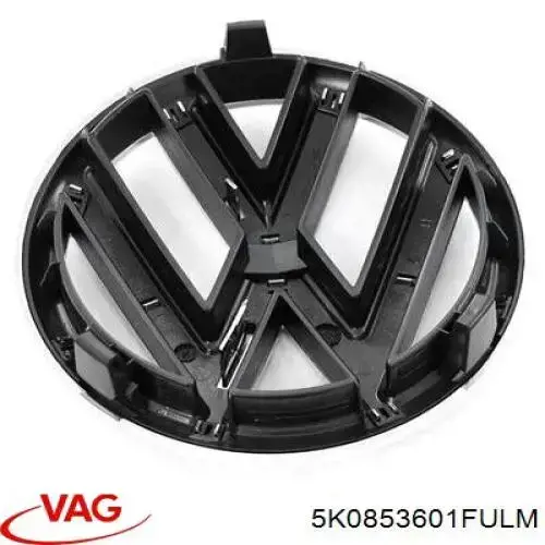 Емблема решітки радіатора Volkswagen Golf PLUS 6 (521) (Фольцваген Гольф)