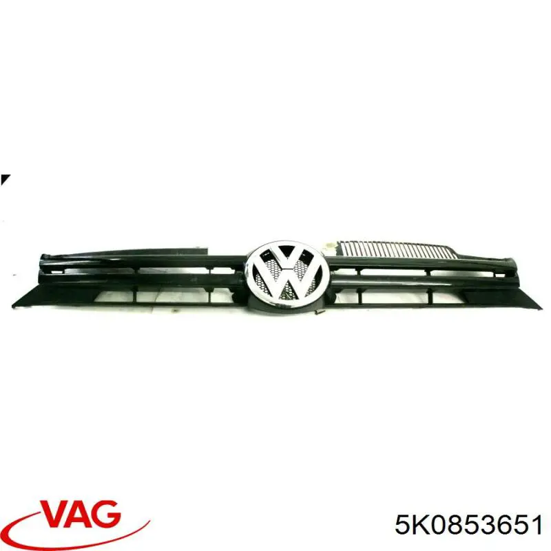 5K0853651 VAG Решітка радіатора