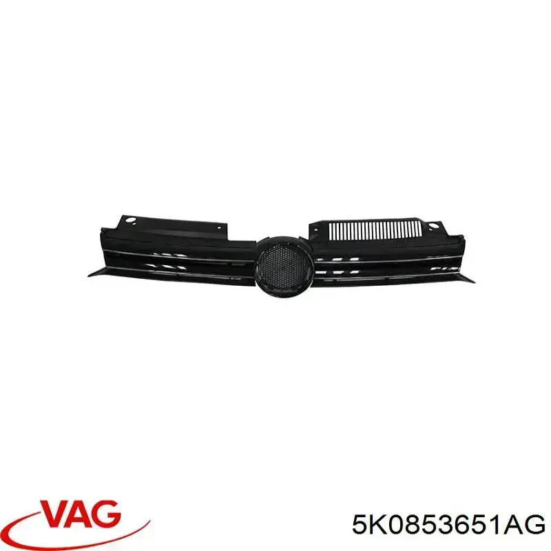 Купити 5K0853651AG VAG Захисна решітка радіатора