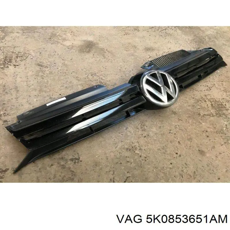 Облицювання радіатора VAG 5K0853651AM ціна, від 108.07 USD