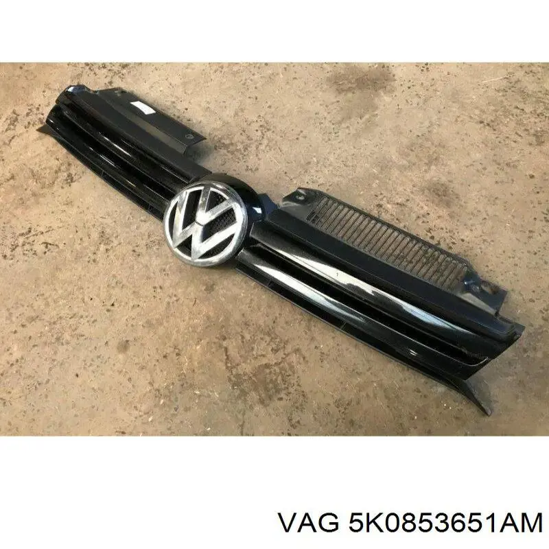 5K0853651AM VAG Решітка радіатора