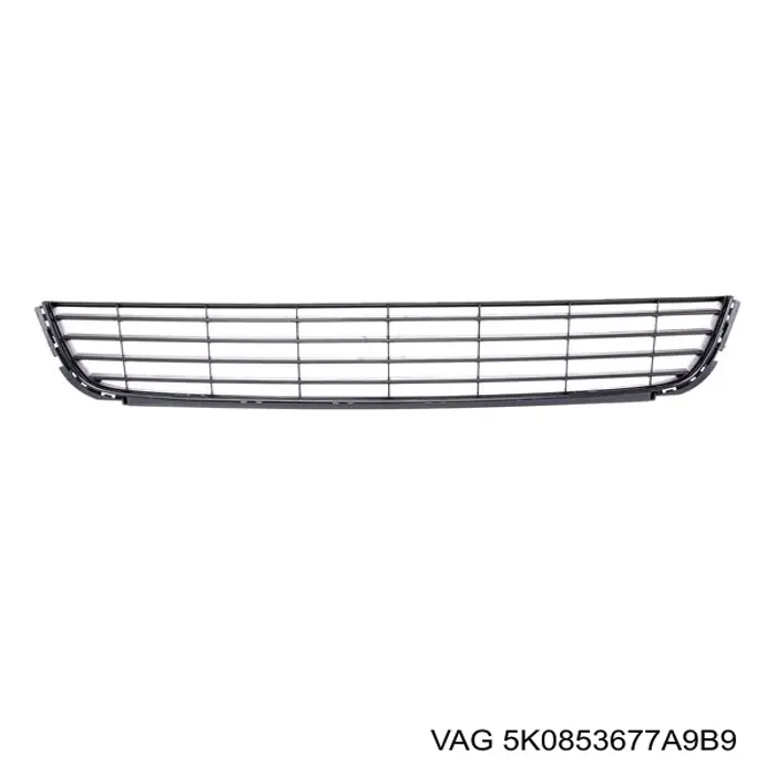 Купити 5K0853677A9B9 VAG Решітка переднього бампера, центральна
