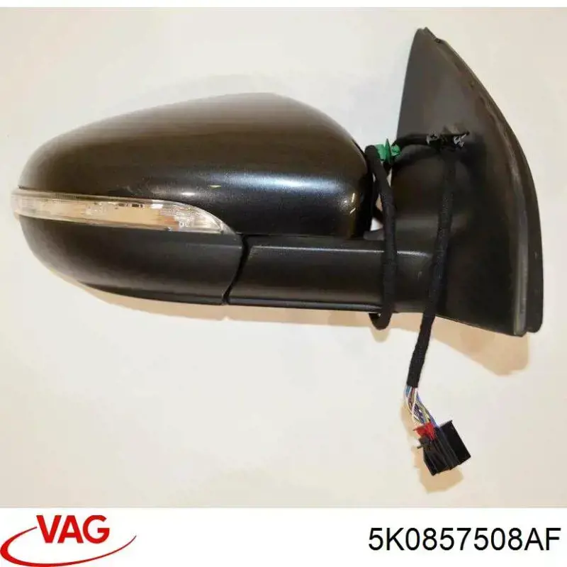 Праве бічне дзеркало VAG 5K0857508AF ціна, від 145.87 USD