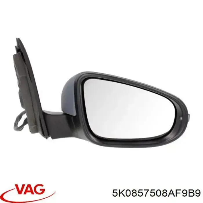 Праве бокове дзеркало VAG 5K0857508AF9B9