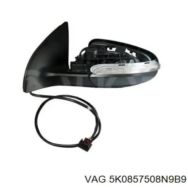 Купити 5K0857508N9B9 VAG Дзеркало праве
