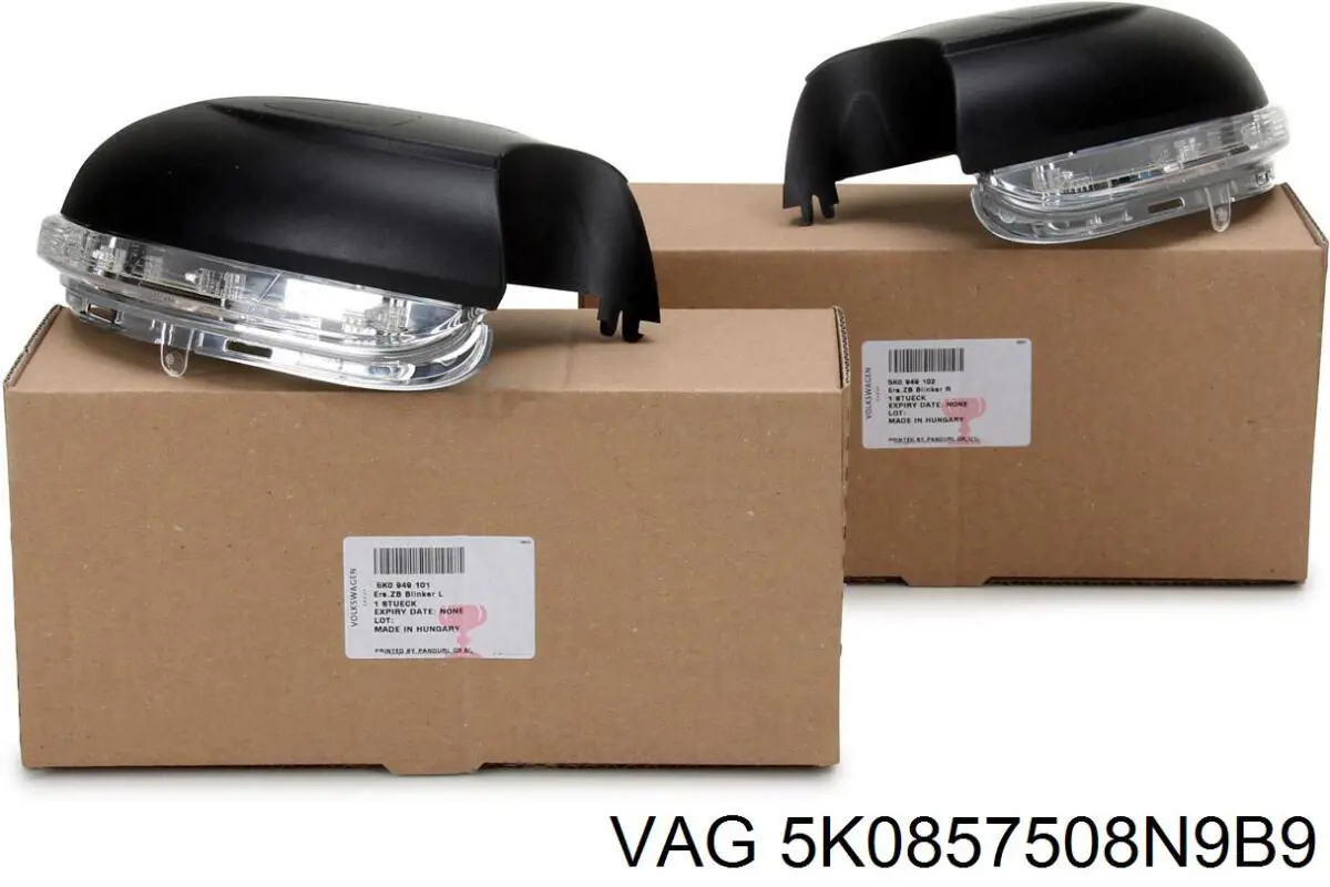 Праве бічне дзеркало VAG 5K0857508N9B9 ціна, від 81.73 USD