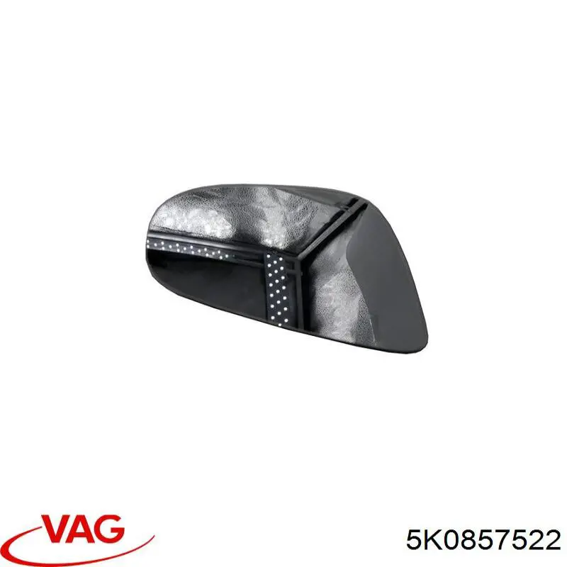 Дзеркальний елемент дзеркала заднього виду, правого VAG 5K0857522