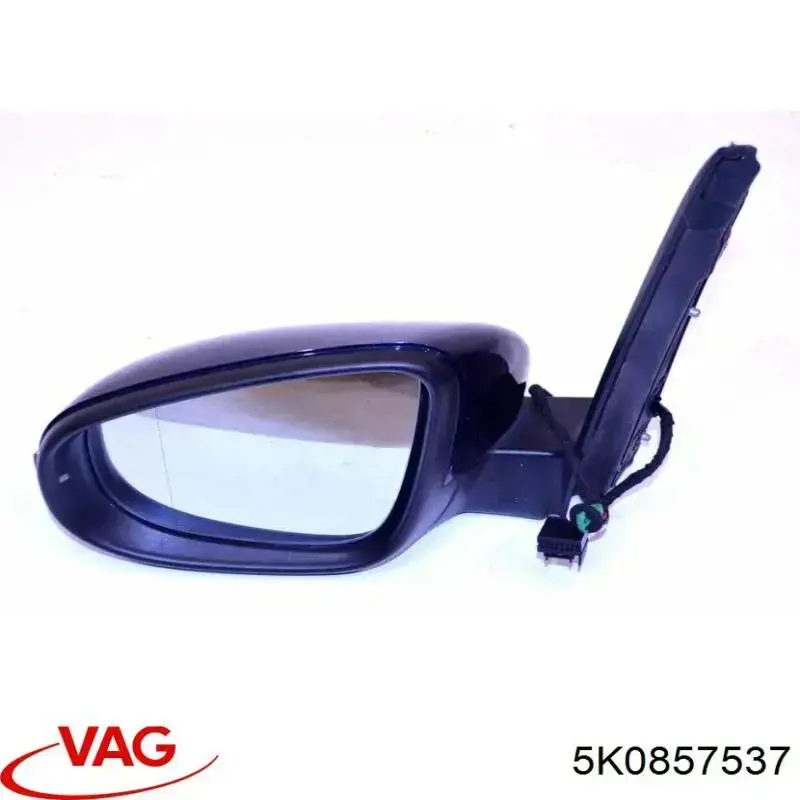 Купити 5K0857537 VAG Накладка/кришка дзеркала заднього виду, ліва