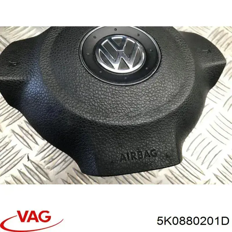 Подушка безпеки, водійська, AIRBAG 5K0880201D VAG