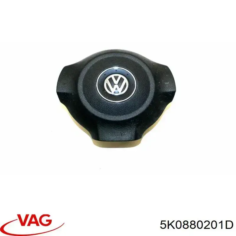5K0880201D VAG Подушка безпеки, водійська, AIRBAG