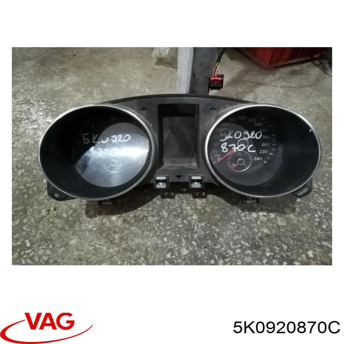 Щиток приладів VAG 5K0920870C