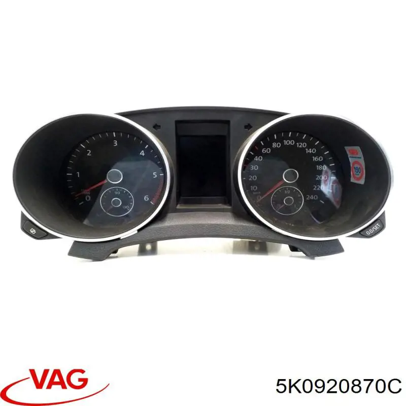 Приладова дошка-щиток приладів 5K0920870C VAG