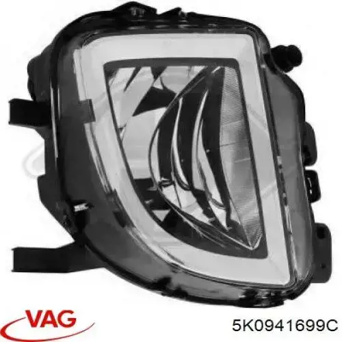5K0941699C VAG Протитуманка ліва