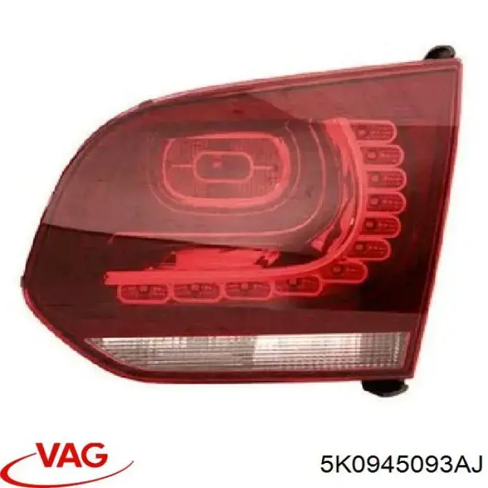5K0945093AJ VAG Задня ліва фара