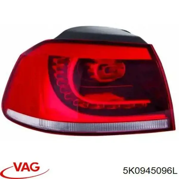 Ліхтар задній правий, зовнішній VAG 5K0945096L ціна, від 127.15 USD