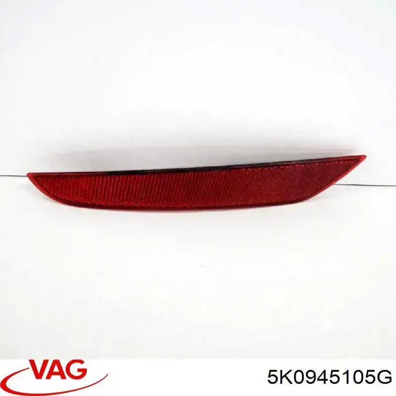 Купити 5K0945105G VAG Лівий відбивач заднього бампера