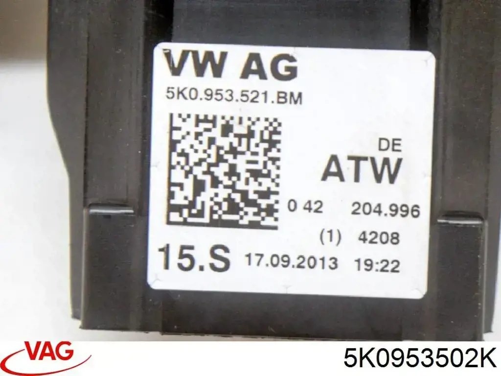 5K0953502K VAG Перемикач підрульовий