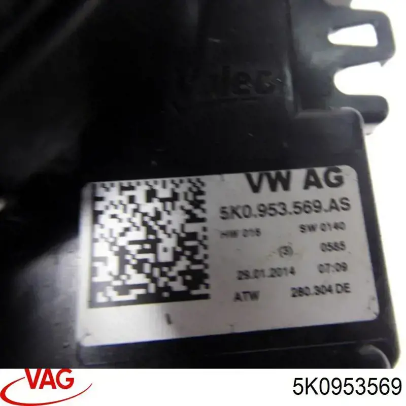 5K0953569 VAG Шлейф Airbag