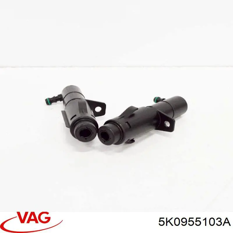 Купити 5K0955103A VAG Форсунка омивача фари передньої, лівою