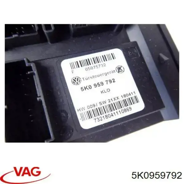 Блок комфорту передніх дверей VAG 5K0959792 ціна, від 12.85 USD