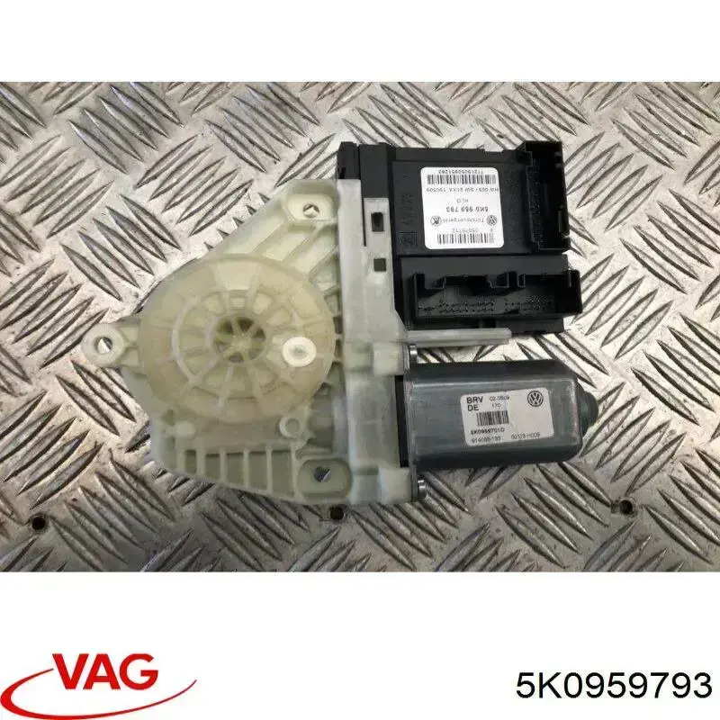 5K0959793 VAG Мотор склопідйомника водійських дверей