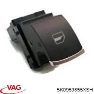 5K0959855XSH VAG кнопка вмикання двигуна склопідіймача передня права