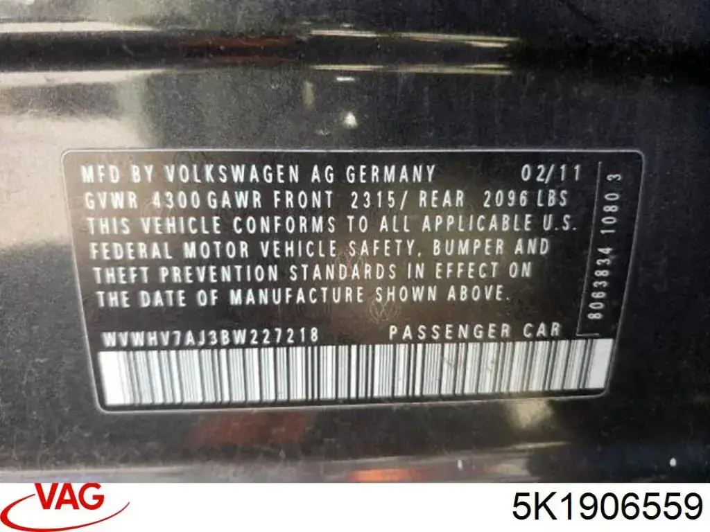 5K1906559 VAG 