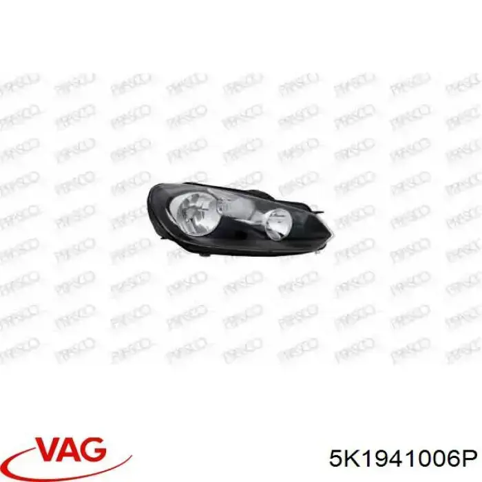 Права блок фара VAG 5K1941006P ціна, від 115.56 USD