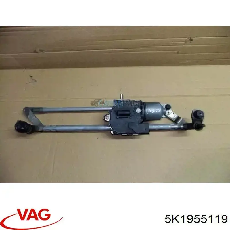 Мотор стеклоочищувача VAG 5K1955119 ціна, від 63.35 USD