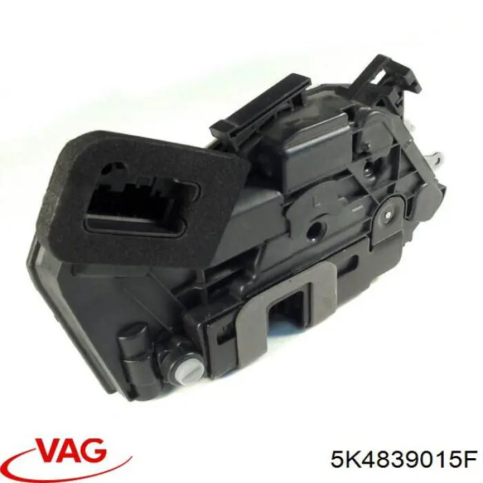 Замок задньої двері, лівої 5K4839015F VAG