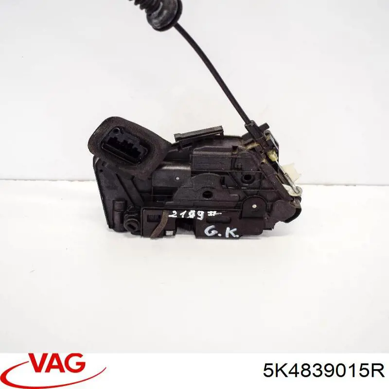 Замок задньої двері, лівої 5K4839015R VAG