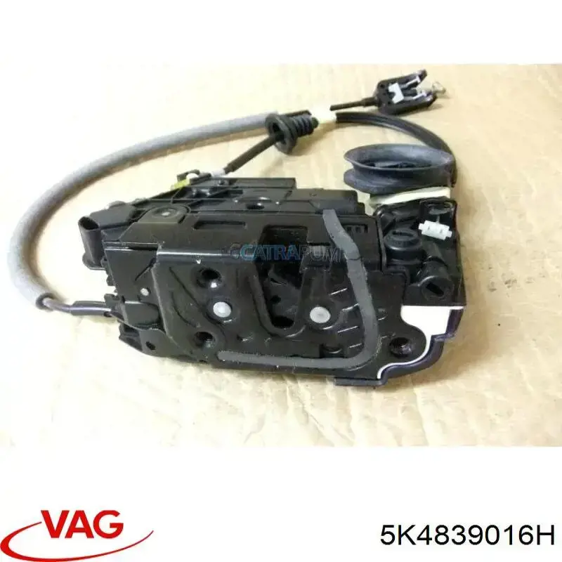 Замок задньої дверї, правої VAG 5K4839016H ціна, від 25.33 USD