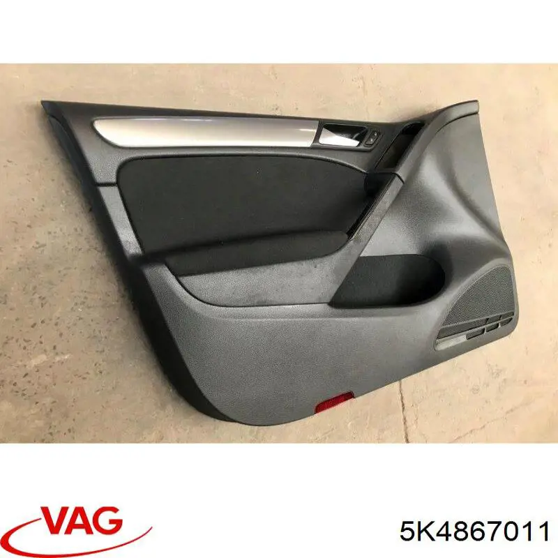 Купити 5K4867011 VAG Картка обшивки задніх дверей лівих