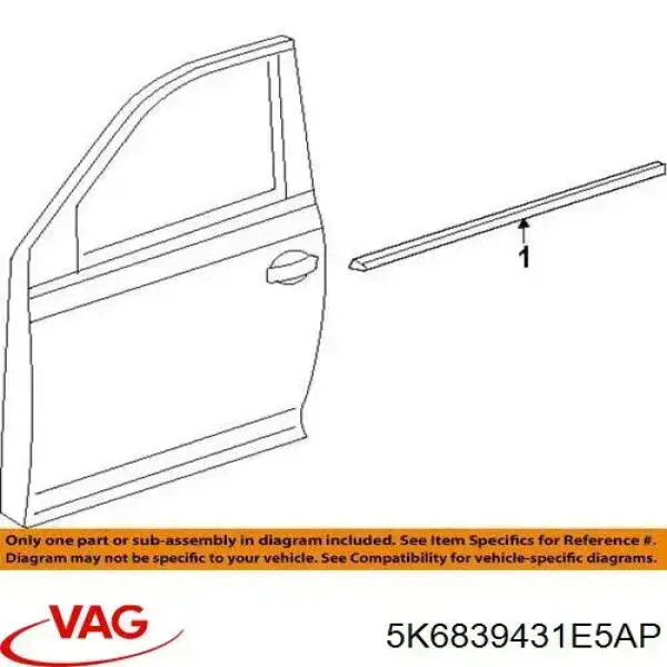 Купити 5K6839431E5AP VAG 