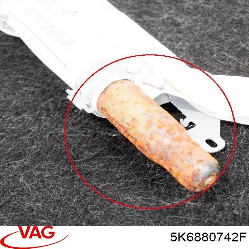 Подушка безпеки, збоку, права, AIRBAG VAG 5K6880742F ціна, від 40.53 USD