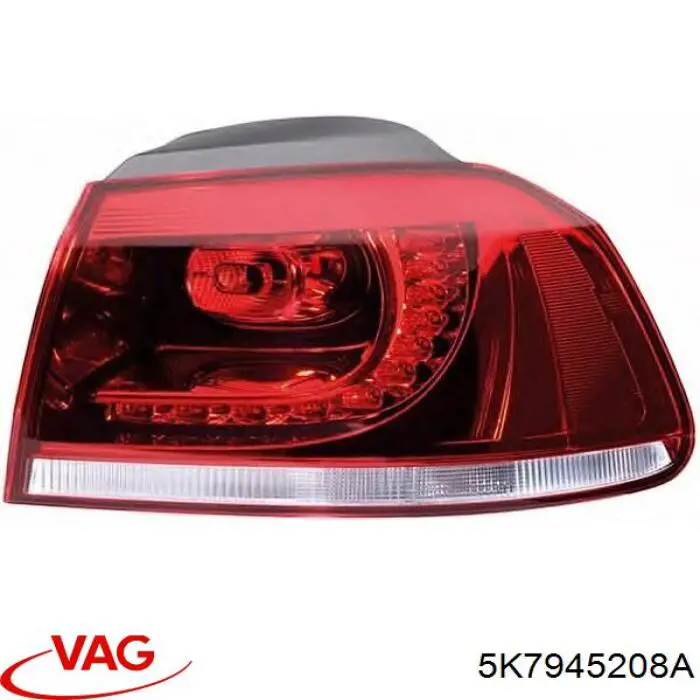 Купити 5K7945208A VAG Ліхтар задній правий, зовнішній