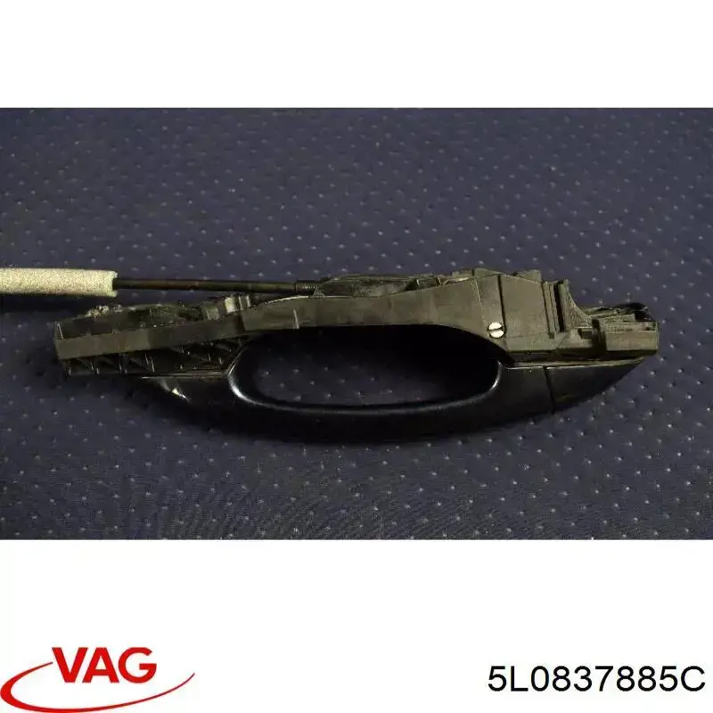 Тримач зовнішньої ручки дверей, передньої правої VAG 5L0837885C
