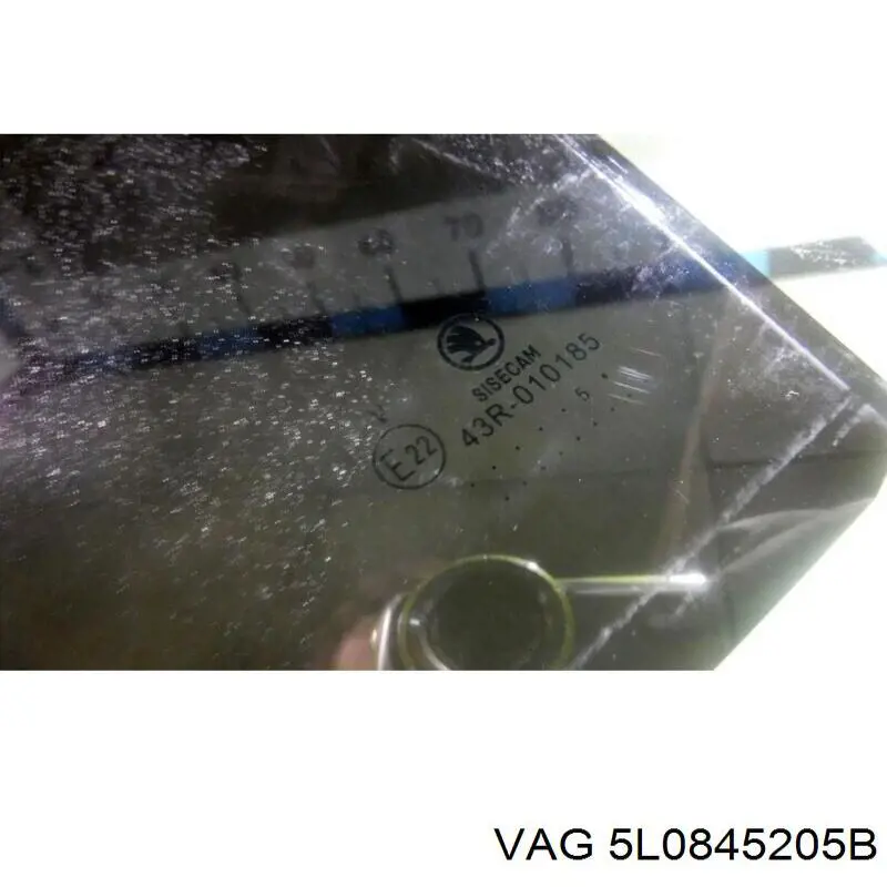 5L0845205B VAG Скло задніх дверей, лівих